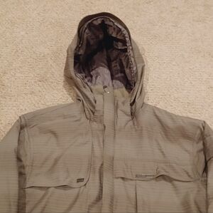 Sims Vintage Snowboarding Coat Olive Color Mens Size M